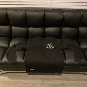 YoungLa Long Sleeve Shirt Color Black Size Extra Small Oversized NWT